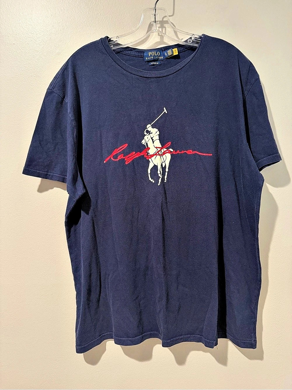 Polo Ralph Lauren Navy Classic Fit men's T-shirt